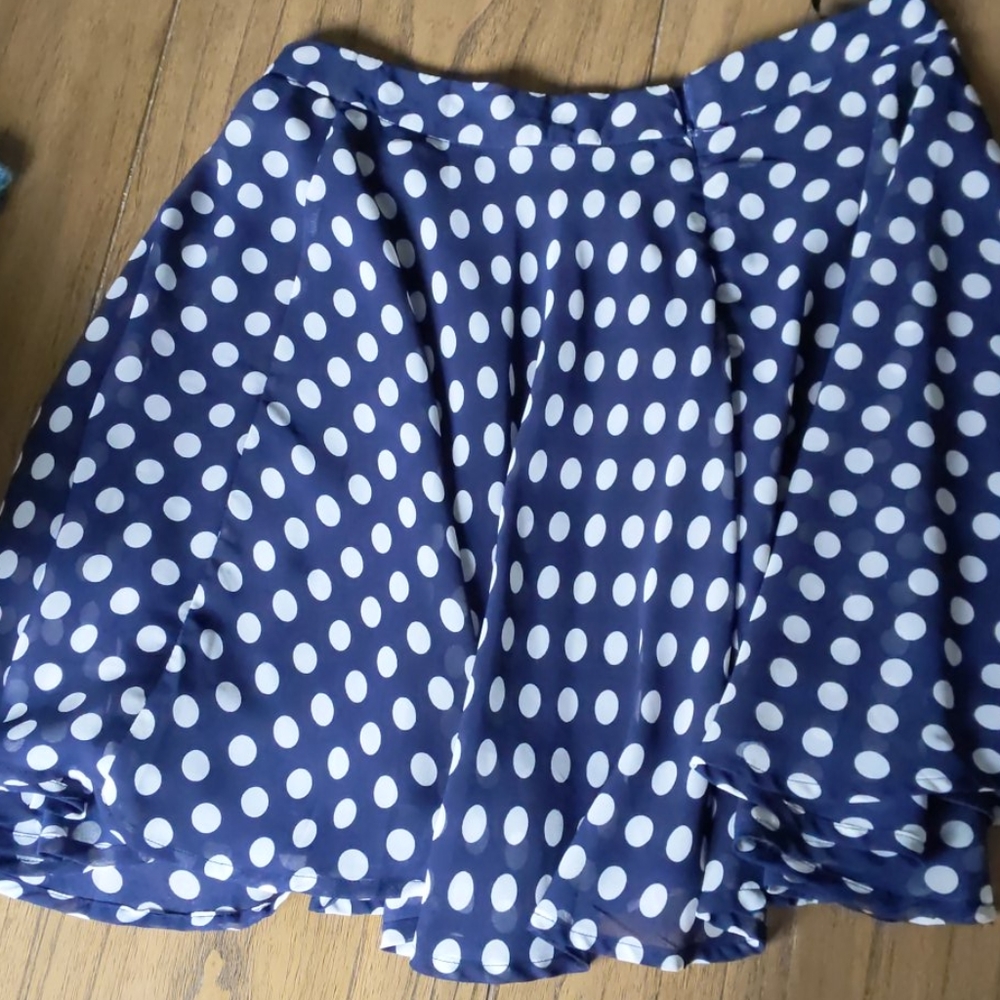Mini circle skirt